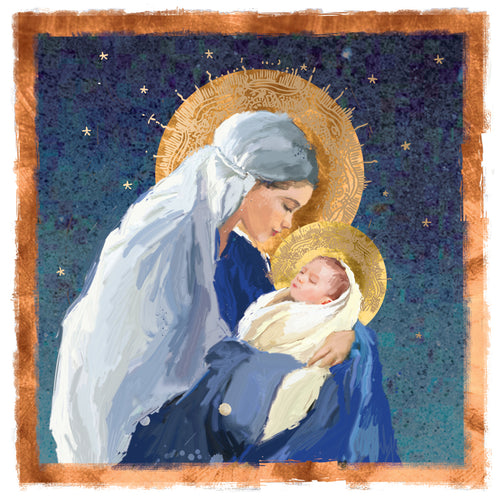 'Madonna and Child'' Christmas Cards